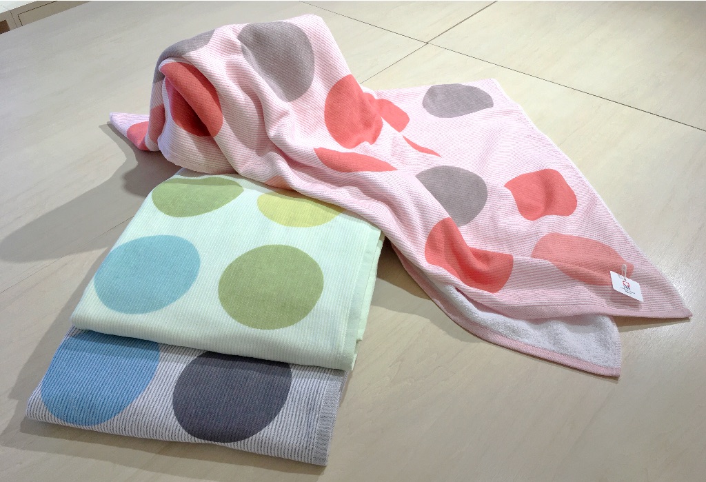 3colors circle  Mini Blanket　/　3カラーズ サークル　ミニブランケット